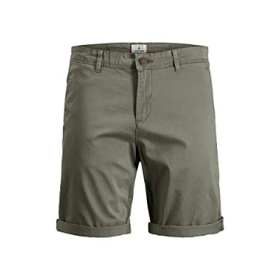 Abbildung von JACK &amp; JONES Herren JPSTBOWIE JJSHORTS SOLID SA SN, Dusty Olive, M