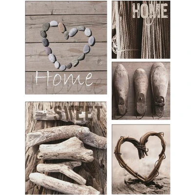 Abbildung von Art for the home Bild sweet home, (5 St)