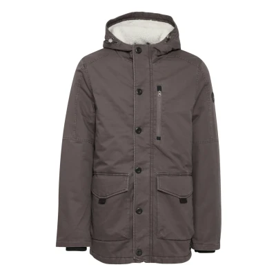 Abbildung von Indicode Jeans Kurzmantel, Herren, Größe: Small, Dark grey