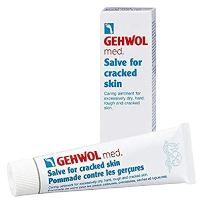 Abbildung von Gehwol Risse Salbe Pflegende bei Schwielen, rissiger, trockener und rauer Haut Fußpflege Vorteilspack 125 ml