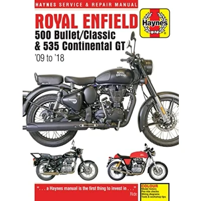 Abbildung von Royal Enfield 500 Bullet / Classic &amp; 535 Continental GT Haynes Service Repair Manual: &#039;09 to &#039;18: (09 18)