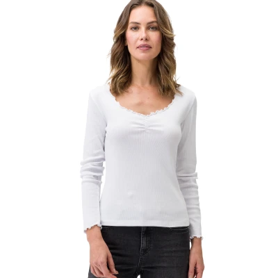 Abbildung von zero Hemd, Damen, Größe: 34, Brilliant white