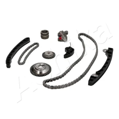 Abbildung von ASHIKA KCK124 Steuerkettensatz mit Zahnrad RENAULT: GRAND SCENIC 3, MEGANE 3 Grandtour, DACIA: Duster SUV