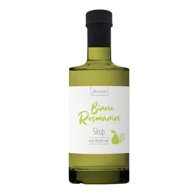 Abbildung von BIO Birne Rosmarin Sirup 350 ml Genüssle vom Bodensee