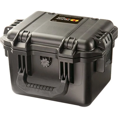 Abbildung von PELI Storm IM2075 Kleiner Wasserdichter Koffer für Kameraequipment, 8L Volumen, Mit Schaumstoffeinlage (Anpassbar), Schwarz
