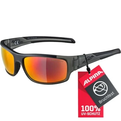 Abbildung von Alpina Testido Sportbrille, Größe: One Size, Anthracite matt