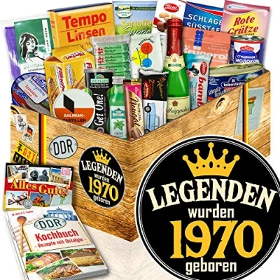 Abbildung von Legenden 1970 DDR Spezialitäten Geburtstag Geschenke für Ihn