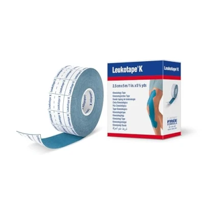 Abbildung von Leukotape K 2,5 cm blau