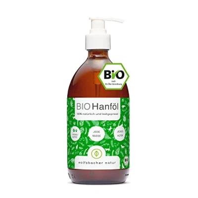 Abbildung von Wolfsbacher Natur Bio Hanföl 500 ml