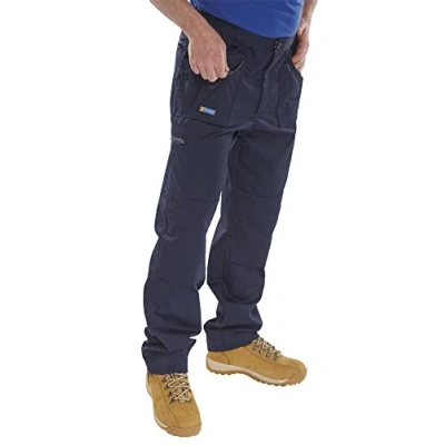 Abbildung von B Click Workwear Arbeitshose, marineblau, Größe 30