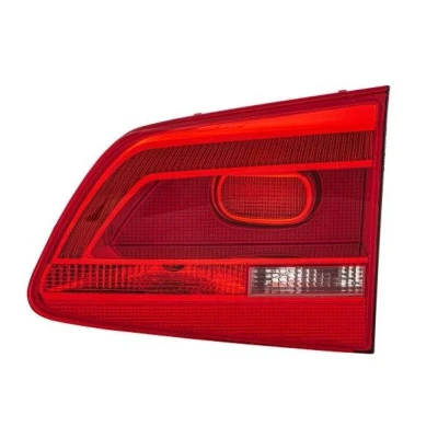 Abbildung von HELLA 2TZ 010 469 101 Rückleuchte rechts innerer Teil H21W, P21W, W16W 12 weiß/rot mit Glühlampen Lampenträger VOLKSWAGEN: Touran I