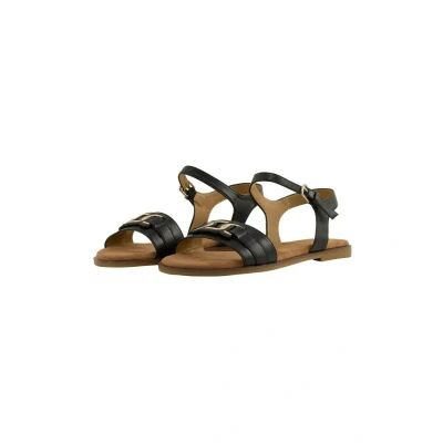 Abbildung von TOM Tailor Licence AUS Hochwertigem Riemensandalette, Damen, Größe: 38, Black Schuhe