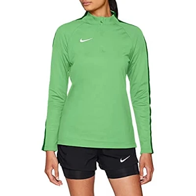 Abbildung von Nike Damen Dry Academy 18 Drill Langarmshirt, Light Green Spark/Pine Green/White, XL