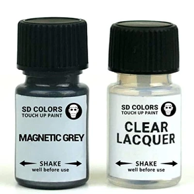Abbildung von SD COLORS Ausbesserungslack, magnetisch, Grau, 15 ML (Farbe + Lack)