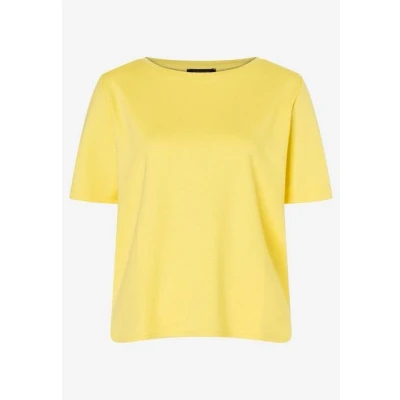 Abbildung von More &amp; UNI Tshirt basic, Damen, Größe: 34, Gelb