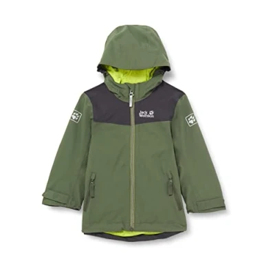 Abbildung von Jack Wolfskin Unisex Kinder Snowfrost Jacket, Thyme Green, 116 EU