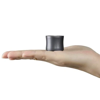 Abbildung von EWA A109mini Kleiner Tragbarer Bluetooth Lautsprecher, Leistungsstarker Sound mit Bass, Unterstützt TF Karte und Selfies, Perfekter Mini Lautsprecher für Reisen, Zuhause, Wandern usw. (Grau)