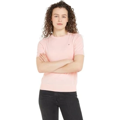 Abbildung von Tommy Hilfiger Tshirt basic, Damen, Größe: XL, Delicate pink