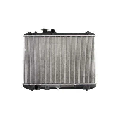 Abbildung von THERMOTEC D78010TT Kühler, Motorkühlung Aluminium für Fahrzeuge mit/ohne Klimaanlage 563 374 23 Schaltgetriebe Kühlrippen gelötet SUZUKI: SWIFT 3