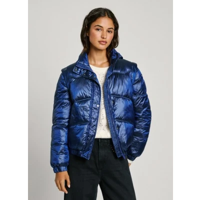 Abbildung von Pepe Jeans Flora Winterjacke, Damen, Größe: XL, Blue