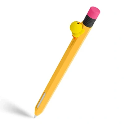 Abbildung von elago LINE Friends Klassische Hülle Kompatibel mit Apple Pencil 2. Generation Cover Hülle, Dauerhaftes Silikon, Klassisches Design, magnetischer Aufladung (Sally)
