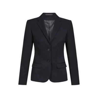 Abbildung von Greiff Longblazer Corporate Blazer BASIC Damen Regular Fit OEKO TEX® Schwarz 40