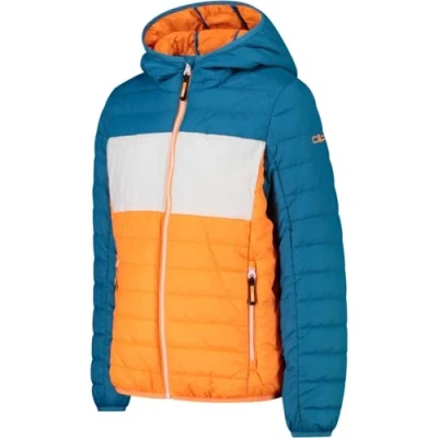 Abbildung von CMP Kinderjacke mit fester Kapuze, Flammenriff, 98