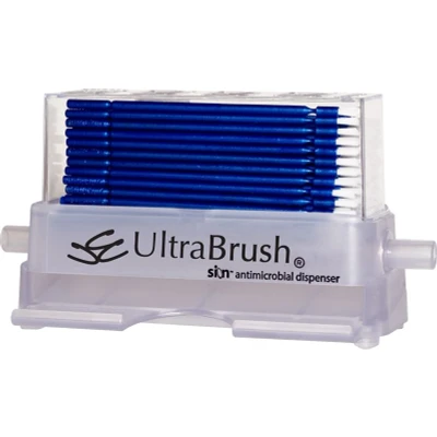 Abbildung von UltraBrush Applikatoren Spender Kit regular 1 mit 100 (grün)