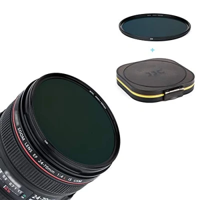 Abbildung von JJC 72 mm ND64 6 Stop Graufilter Neutral Density Filter für Nikon Z 24 70 F4 Sony E PZ 18 105 G Objektiv und andere Objektive mit Filtergewinde