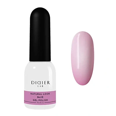 Abbildung von DidierLab Premium UV Nagellack Natural Look No13 Gel Farbgel für Gelnägel Auftrag von 1 oder 2 Schichten Nägel Jelly Nail Polish Leicht Aufzutragender