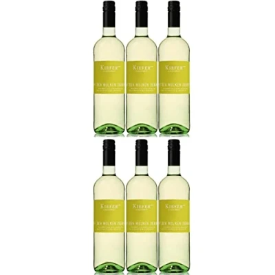Abbildung von Weingut Kiefer Mit den Wolken ziehen QbA Weisswein Wein Cuvee Trocken Deutschland I Visando Paket (6 x 0,75l)