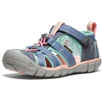 Abbildung von Keen Seacamp II CNX Children Unisex Trekkingsandale für Kinder, Größe: 31, Flint stone/ocean wave Schuhe