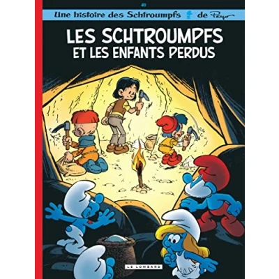 Abbildung von les Schtroumpfs Lombard Tome 40 et enfants perdus
