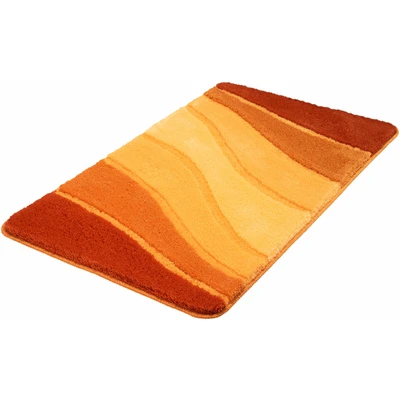 Abbildung von MEUSCH Badematte &quot;Ocean&quot;, Höhe 23 mm, rutschhemmend beschichtet, fußbodenheizungsgeeignet, Badteppich, Wellen Design, mit Farbverlauf, Hoch Tief Effekt, waschbar