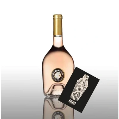 Abbildung von Angelina Jolie + Brad Pitt Miraval Cotes de Provence Rose Wein 0,75L (13% Vol) [Enthält Sulfite]