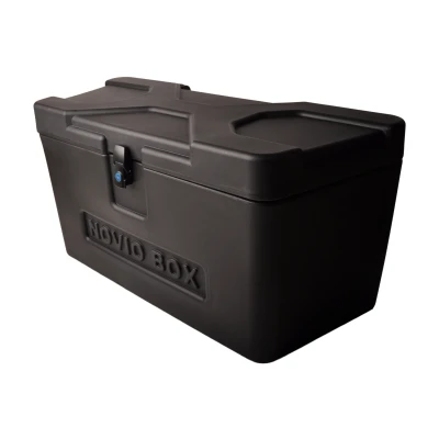 Abbildung von Deichselbox für Anhänger , NovioBox Kunststoff schwarz 770*355*370 TrailerPlus Anhängerersatzteile