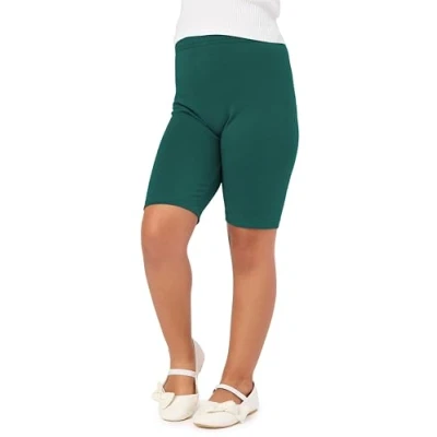 Abbildung von Merry Style Mädchen Kurze Leggings aus Viskose MS10 132 (Smaragdgrün, 134 cm)