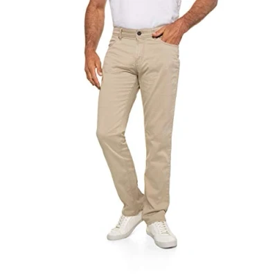 Abbildung von JP 1880 Herren große Größen Übergrößen Menswear L 8XL Twillhose, Bauchfit, bis Größe N 70/U 35 Sand 34 721797300