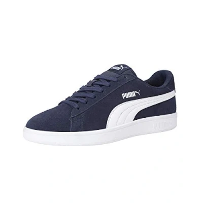 Abbildung von Puma Unisex Smash V2 Sneaker, Peacoat White, 42.5 EU