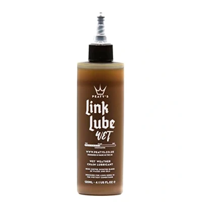 Abbildung von Peaty&#039;s Unisex Erwachsene Link Lube Wet Weather Gleitmittel, Braun, 120ml