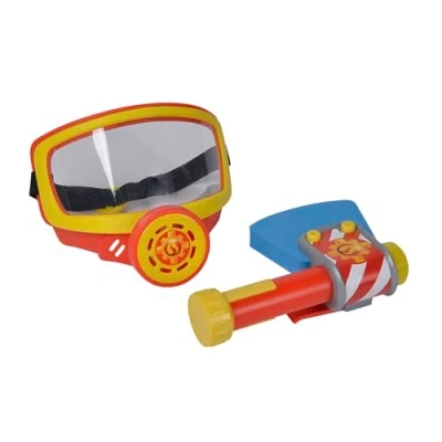 Abbildung von Feuerwehrmann Sam Sauerstoffmaske mit Axt