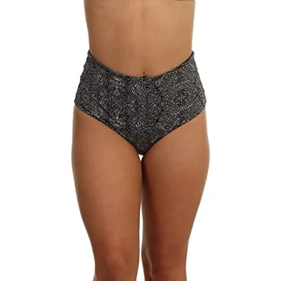 Abbildung von O&#039;Neill Damen PW Zanta Mix Bikini Hose, Schwarz All Over Print mit Weiß, 36