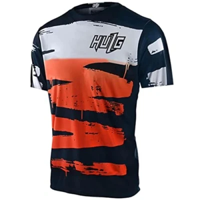 Abbildung von Herren Mountainbike MTB Top Kurzarm Atmungsaktiv Bequem Weich Feuchtigkeitstransport Radtrikot?Kurzarmtrikot Für Rennrad/Multisport/Fitness (style 10,XXL)