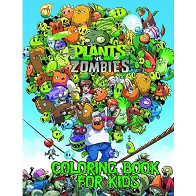 Abbildung von Plants vs Zombies Coloring Book: Over 50 Funny Pages for Kids to Creative
