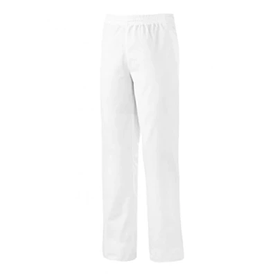 Abbildung von BP 1645 400 21 Ml Unisex Hose, mit Gummizug in der Taille, 215,00 g/m² Stoffmischung, weiß,