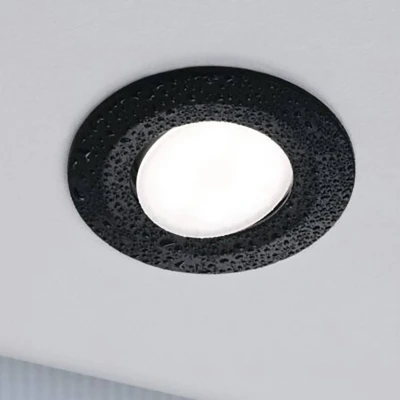 Abbildung von Paulmann 93096 LED Einbauleuchte Calla 3er Set schwenkbar IP65 90mm 30 3x550lm White Switch incl. 3x5 Watt Schwarz matt Kunststoff 3000 K