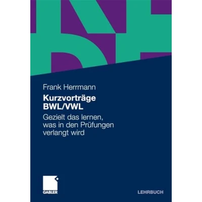 Abbildung von Kurzvorträge BWL/VWL: Gezielt das lernen, was in den Prüfungen verlangt wird
