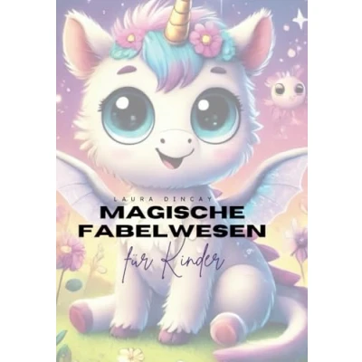 Abbildung von Magisches Ausmalbuch mit Fabelwesen für Kinder: Jungen und Mädchen
