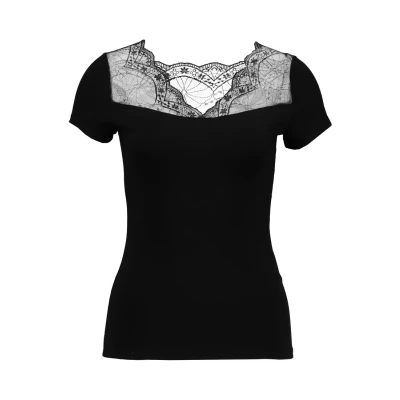 Abbildung von Morgan Dclary Tshirt print, Damen, Größe: 40, Noir