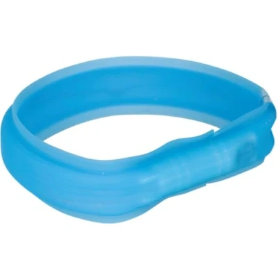 Abbildung von Trixie Flash lysbånd USB, L XL: 70 cm/30 mm, blå